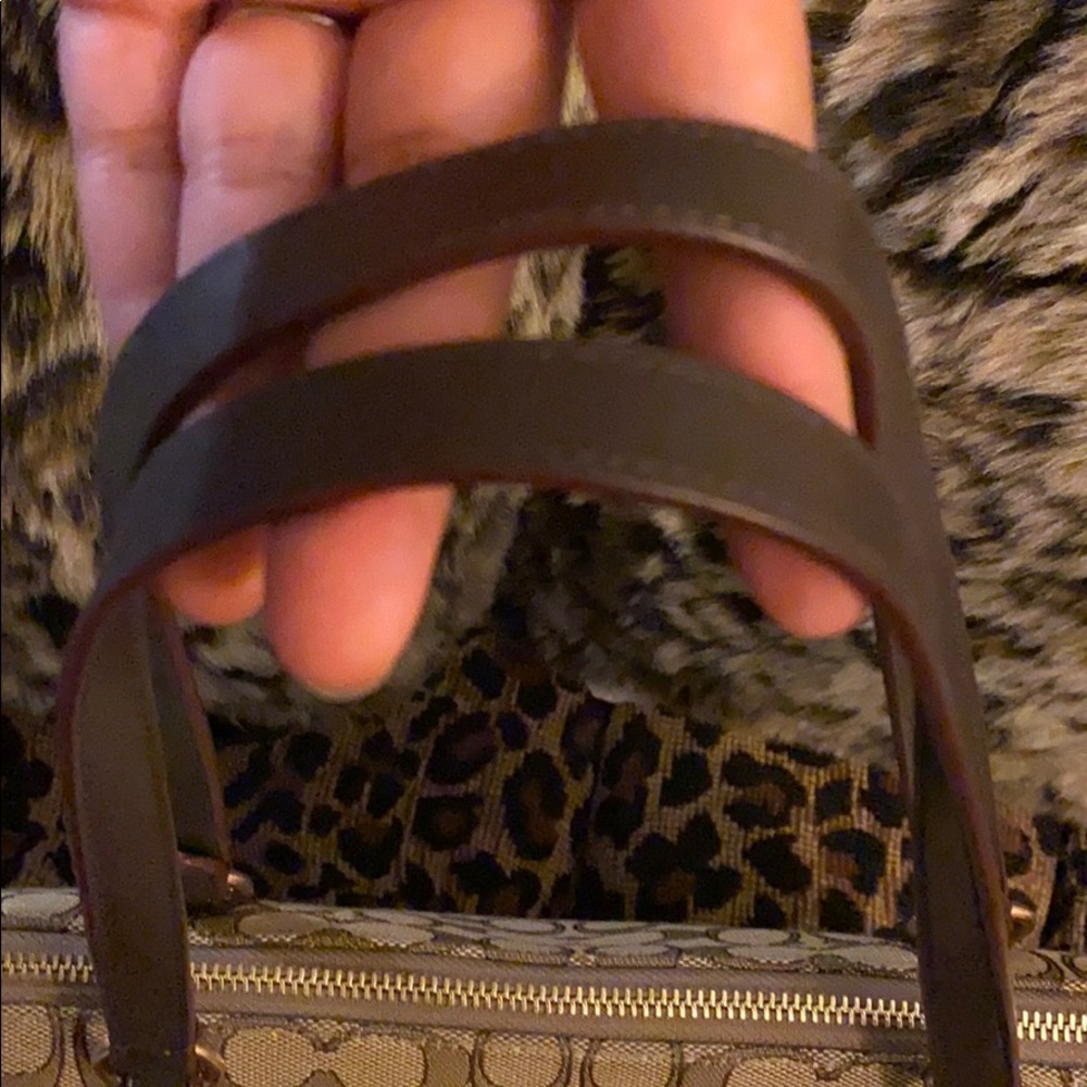 ZIP TOP TOTE IN SIGNATURE JACQUARD ❗️AUTHENTIC❗️ - Picture 4 of 11